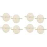 MAYCREATE® 2 Pairs Underarm Sweat Pads for Men Women Washable Reusable Cotton Anti-Slip Quick Dry Anti-Odor Invisible Straps Lightweight Beige Absorbs Armpit Sweat Daily Use India 2 PCS