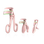 MAYCREATE® 3Pcs Eyelashes Curlers for Hard Lashes, Short Lashes Clamp Curlers Mini Eyelash Curler Corner Lashes Curler with 2 Spare Rubber Pads Quick and Long Lasting Effect Curly Lashes