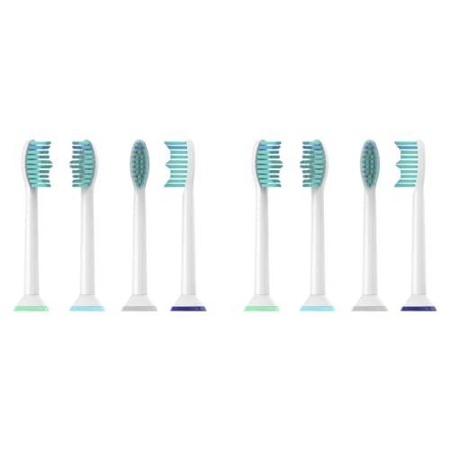 MAYCREATE® 8PCS Toothbrush Replacement Heads for Philips Sonicare Soft Dupont Bristles Electric Suitable