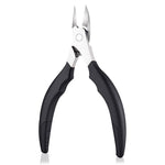 MAYCREATE Toenail Clippers for Thick Nails with 0.5mm Sharp Curved Jaws and Non‑Slip Rubber Handle | Ideal for Men and Women