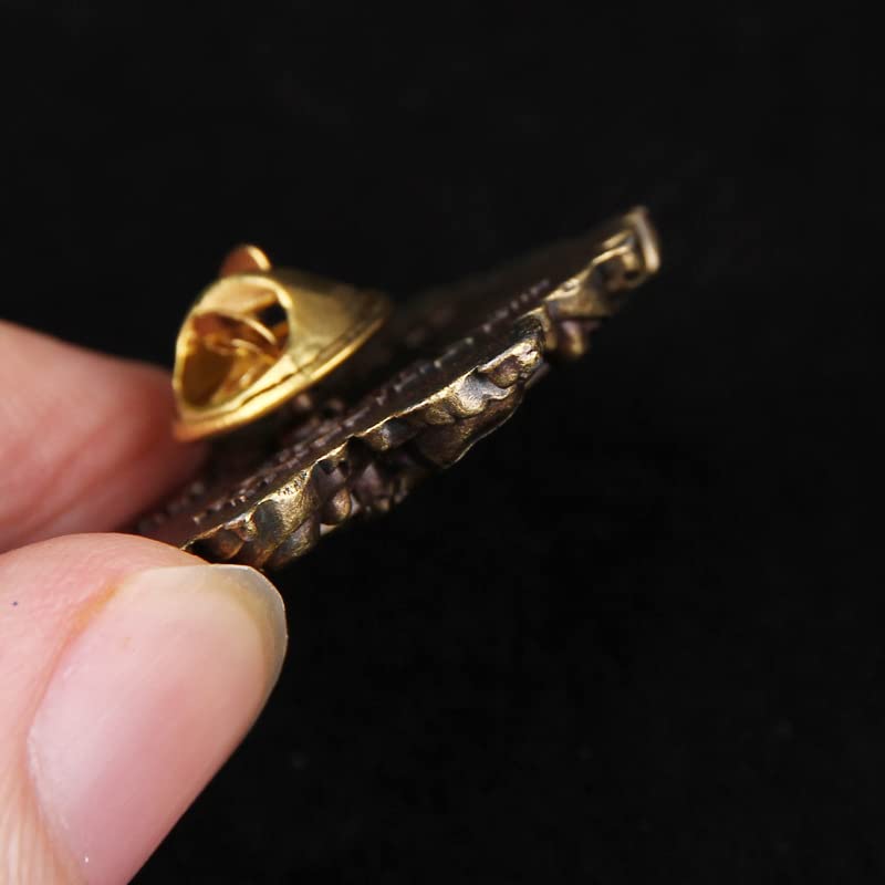 MAYCREATE Cosplay Gryffindor Badge Made with Zinc Alloy Brooch for Halloween Costume Accessory,Boy & Girl,Kids Gift Toy