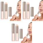 MAYCREATE® 6PCS Silicone Lip Applicator, Silicone Lip Brush, Silicone Brush for Lipstick Lip Balm, Concealer Applicator with Dustproof Cap for Lip Gloss, Lip Tint, Lip Mask - Pink