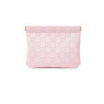 MAYCREATE® Leather Pocket Cosmetic Bag,Wallet Lipstick Cosmetic Accessories Storage Bag self-Closing Small Pink