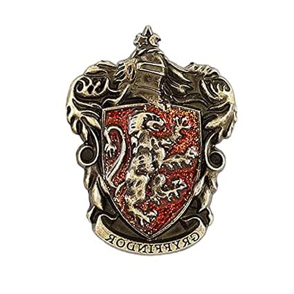 MAYCREATE School Crest Cosplay Badge for Costume and Backpack | 35x48mm Zinc Alloy Pin