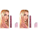 MAYCREATE® 12PCS Hair Tinsel Clip-in Glitter Extensions for Women 20.5in Pink Shiny Strands Heat Resistant Fairy Sparkle Accessories for Girls Kids Festival Cosplay Party Gift