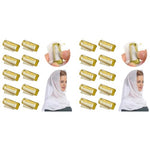 MAYCREATE® 20PCS Chunni Clips Dupatta Pins for Bride Gold Wig Clip with Safety Pins Strong Grip Invisible for Hair Extensions Stainless Steel Fixing Chunni Shawl