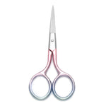 MAYCREATE Eyebrow Hair Grooming Scissors for Facial and Nose Hair 3.9 in | Stainless Steel Curved Blade