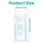 MAYCREATE 4PCS 700ml Outdoor Emergency Car Urinal, Pee Gel, Vomit Bag for Men Women Travel, Traffic Jam, Children Patient, Pregnant with One Absorbent Cotton Sheet