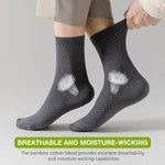 MAYCREATE® Bamboo Ankle Socks for Men - Bamboo Cotton Fiber Ankle Length Half Terry Socks Ideal for Gym, Running, Casual Wear with Odor Control Comfort Pack of 5
