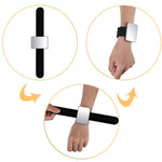 MAYCREATE Magnetic Wristband for Hair Stylists with Silicone Cushion featuring 15 Hair Tools Set