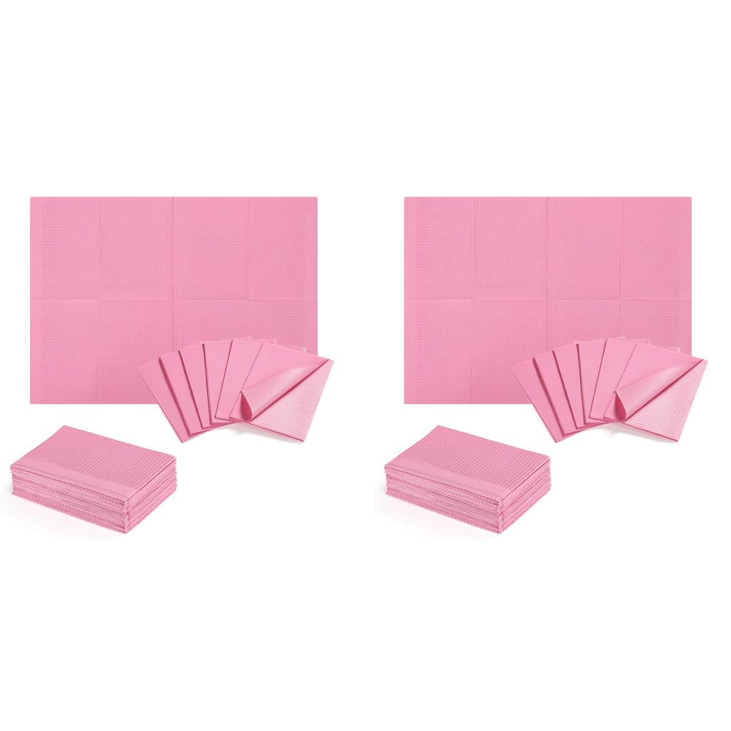 MAYCREATE Disposable Nail Art Table Towels for Salons with Waterproof Surface 45.7x32.4 cm | 20 Sheets