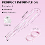 MAYCREATE Heatless Hair Curler, Heatless Curling Rod Headband for Long and Short Hair, Upgraded 60" Extra Long Soft Hair Rollers to Sleep In for No Heat Overnight Curls