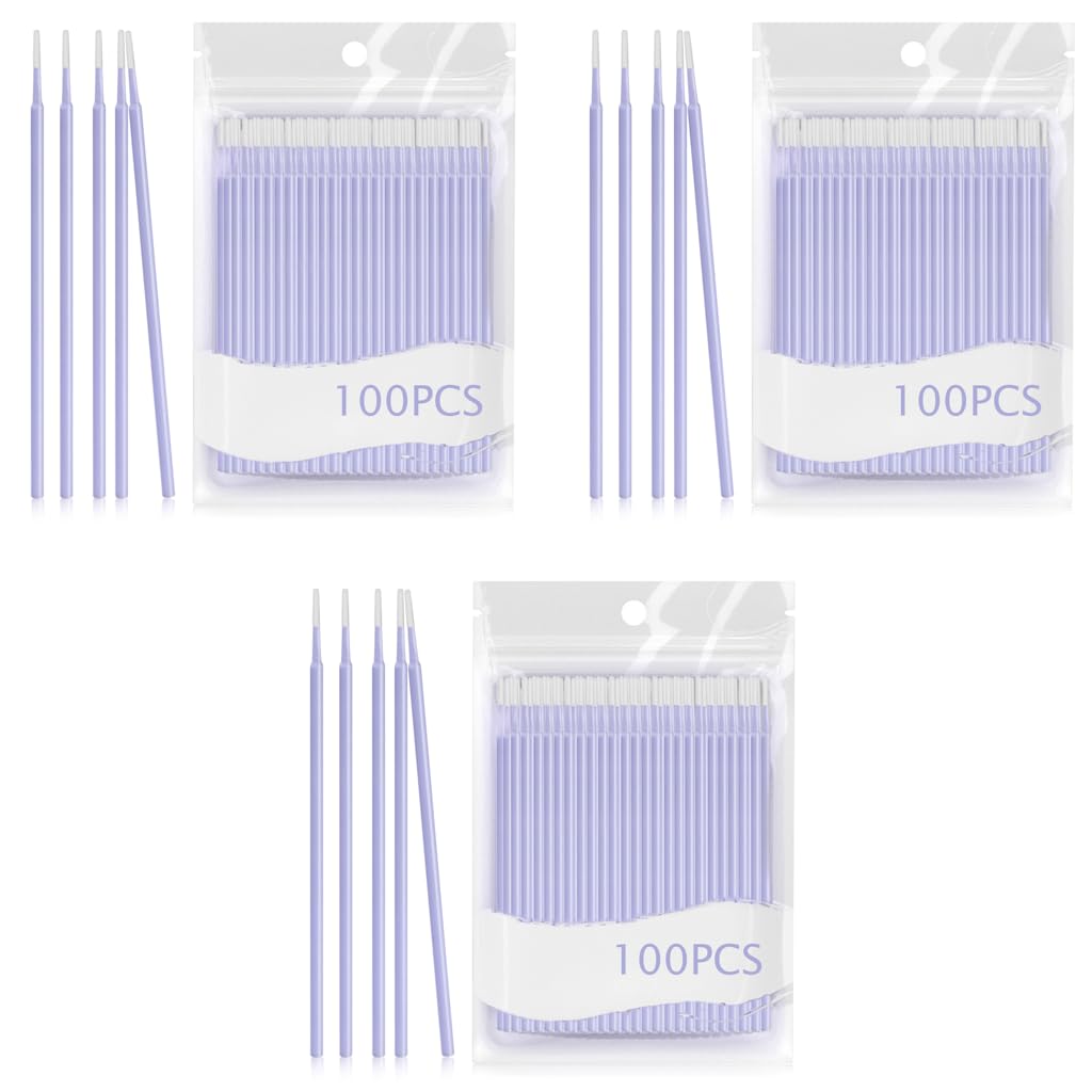 MAYCREATE Cotton Swabs for Makeup Removal with Fine Tip Precision 100 Count | Eyeliner Fixing