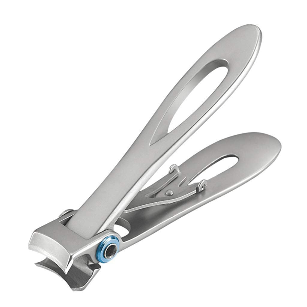 MAYCREATE Nail Clipper Cutter Nail Cutting Trimmer Toenail Fingernail Cutter Stainless Steel Toenail Clippers for Thick Nails
