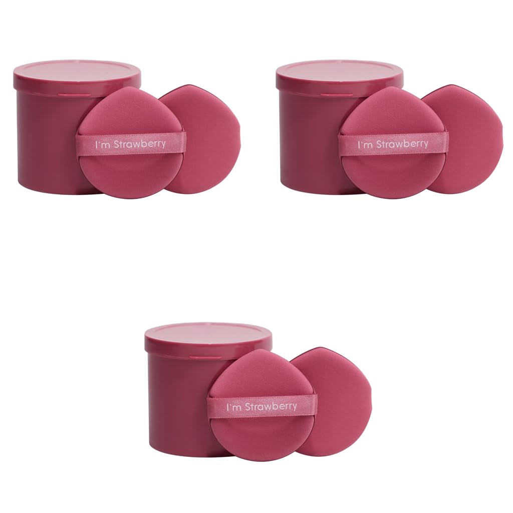 MAYCREATE Makeup Sponge Set for Foundation and Concealer 21 pcs with Dual Shape | Pink Latex Free Puffs