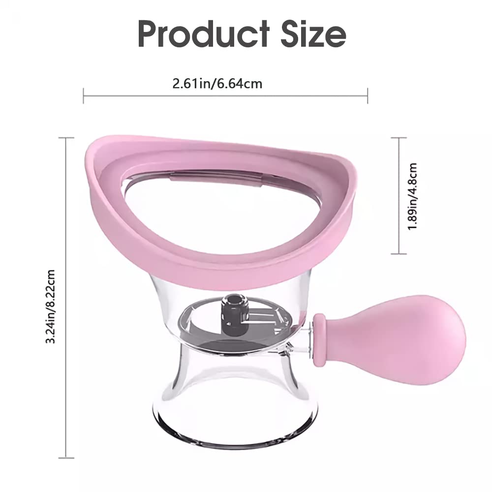 MAYCREATE Eye Wash Cup Silicone Eye Cleaning Cup Efficient Eye Rinse Travel Eye Cleansing Cup with Manual air Pressure