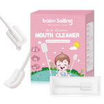 MAYCREATE Disposable Oral Cleaning Sponge Swabs 30 Count for Kids and Adults | Individually Packed Medical-Grade Sticks for Gentle Tooth and Gum Care