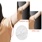 MAYCREATE Armpit Sweat Pad 2pcs Washable and Reusable with Adjustable Strap for Men and Women | Invisible Underarm Protection