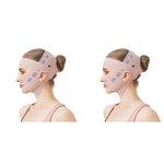 MAYCREATE V Line Face Lifting Mask for Double Chin Reduction with Adjustable Strap 2 PCS