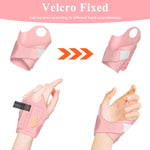 MAYCREATE Makeup Brush Holder Palette with 6 Brush Slots for Mixing Foundation | Handwear Design