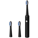MAYCREATE Pack of 4 Replacement Toothbrush Heads Compatible Generic Electric Toothbrush Heads, For Oralb Electric Toothbrush Head Braun Bases (Black Electric Toothbrush)
