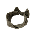 MAYCREATE 6 piece Baby Nylon Headbands,Turban Knotted Girls Hairband Super Soft and Stretchy Hair Wrap for Newborn Toddle Childrens Girls 123456 year old