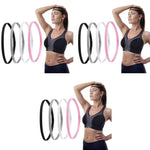 MAYCREATE Sports Hair Band for Men and Women 12PCS featuring Sweat Proof Moisture Wicking Design