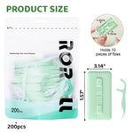 MAYCREATE Travel Floss Picks Case