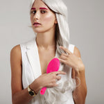 MAYCREATE Wig Brush Comb for Hair Extensions with No Tangle Loop Design 8.66 in | Gentle Scalp Care