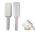 MAYCREATE Comb Scalp Massager Hair Bush Retractable Bristle Self-cleaning DesignAnti Static Hair Comb Hair Travel Hair Styling Brush