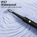 MAYCREATE Pack of 4 Replacement Toothbrush Heads Compatible Generic Electric Toothbrush Heads, For Oralb Electric Toothbrush Head Braun Bases (Black Electric Toothbrush)