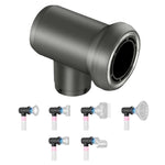 MAYCREATE Adaptor for Dyson Airwrap Attachments featuring Heat‑Resistant Right Angle Design | Converts HS01 HS03 HS05 HS08 Styler to Hair Dryer