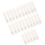 MAYCREATE 25 Pieces 5g Clear Lip Gloss Tubes Set for DIY Lipstick, Refillable Cosmetic Containers, Draw or Stick Custom Designs