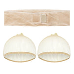 MAYCREATE Wig Grip Band for Securing Lace Front Wigs with Adjustable Velvet Material | Includes 1 Wig Grip and 2 Wig Caps