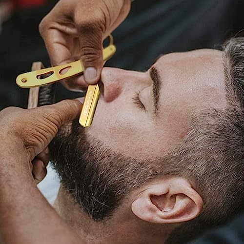 MAYCREATE® Professional Hair Cutting Scissors Kit Stainless Steel Hair Dressing Barber Straight Shears Teeth Thinning Tools with Bag for Home Salon 3 PCS