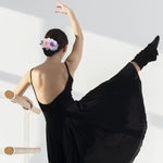 MAYCREATE Hair Snood Net Barrette Bun Cover, Floral Hair Bun Clips for Women Girls Gift, Hair Bun Accessories Bun Maker Spring Clip Hairnet for Dancer Nurse Work or Daily