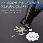 MAYCREATE® Thick Nail Clipper, Toenail Clipper with Long Handle Stainless Steel Nail Cutter for Tough Nails Thick Nails, Anti-splash Nail Clipper for Adults, Seniors, Manicure Nail Clipper 2 PCS