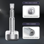 MAYCREATE Nail Drill for Acrylic and Gel Nails with 12 Bits and 6 Speeds | USB Rechargeable