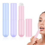 MAYCREATE Lip Applicator Set for Lip Balm and Lipstick with Soft Silicone Brush Head | 3pcs Reusable Makeup Tool