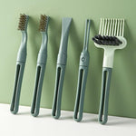 MAYCREATE Hair Brush Cleaning Tool for Removing Hair and Dust 5 in 1 Brush Cleaner Green