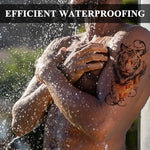 MAYCREATE® Temporary Tattoo Sticker For Men Tiger Lion Tattoo Stickers Beast on Arm Waterproof Large Tattoos Sticker Set