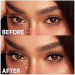 MAYCREATE® 1Pair Magnetic Eyelashes Natural Look Reusable Cat Eye Lashes with Applicator Kit without Eyeliner Wispy Clear Band False No Glue Needed 2 PCS