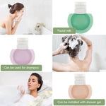 MAYCREATE Travel Bottles for Toiletries 3pcs 90ml with Leak Proof Flip Up Lids | Silicone Refillable Set