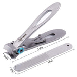 MAYCREATE Nail Clippers for Thick Nails with 15mm Wide Jaw and Ergonomic Non Slip Handle