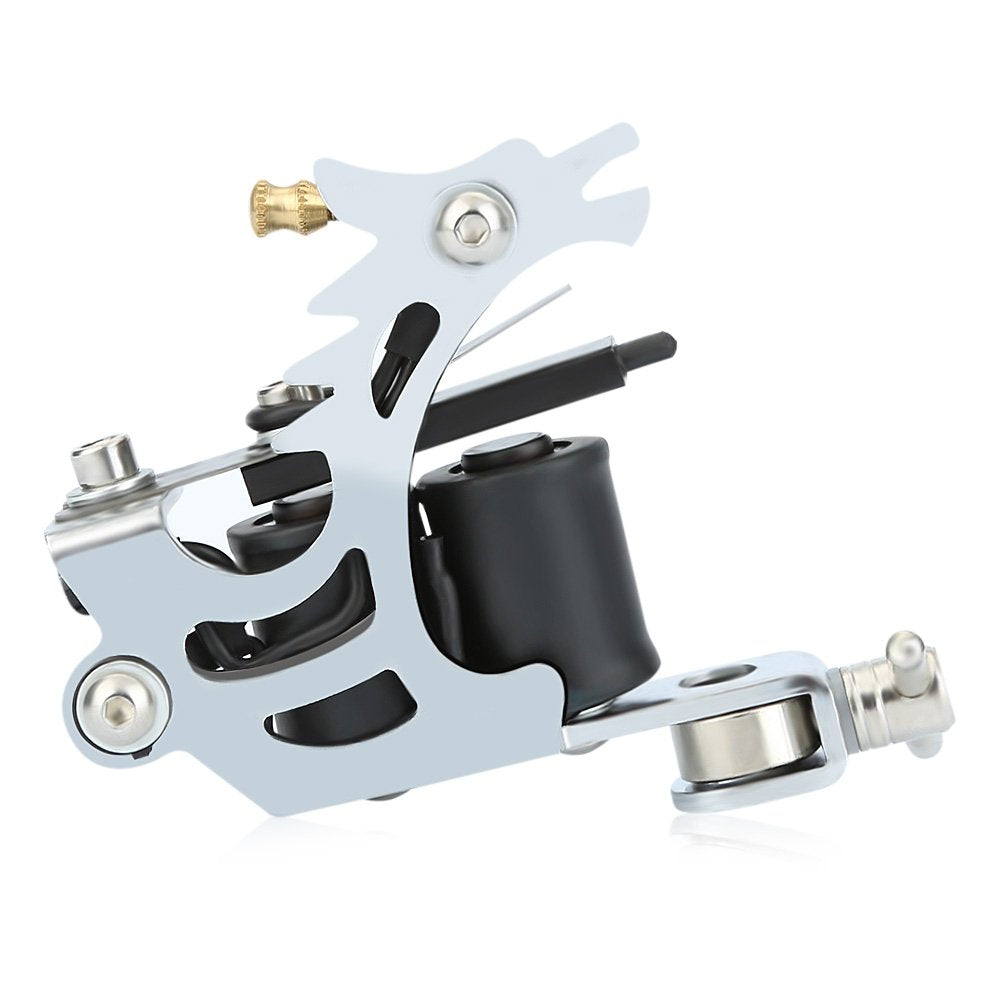 MAYCREATE Mini Liner Machine Gun with Needle Grips,Tattoo Kit Accessories