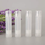 MAYCREATE 25 Pieces 5g Clear Lip Gloss Tubes Set for DIY Lipstick, Refillable Cosmetic Containers, Draw or Stick Custom Designs