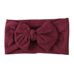 MAYCREATE 6 piece Baby Nylon Headbands,Turban Knotted Girls Hairband Super Soft and Stretchy Hair Wrap for Newborn Toddle Childrens Girls 123456 year old