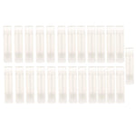 MAYCREATE 25 Pieces 5g Clear Lip Gloss Tubes Set for DIY Lipstick, Refillable Cosmetic Containers, Draw or Stick Custom Designs