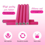 MAYCREATE Nail Art Stamps for DIY Floral Designs featuring 6pcs Set with Plastic Reusable Tools