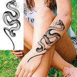 MAYCREATE® 35 Sheets Temporary Tattoo Sticker For Men Black Tatto Sticker Beast on Arm Waterproof Large Tattoo Stickers Assorted Tatto Sticker 3 PCS
